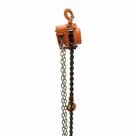 Vestil Professional Chain Hoist, 1K, 10 ft. PHCH-1-10